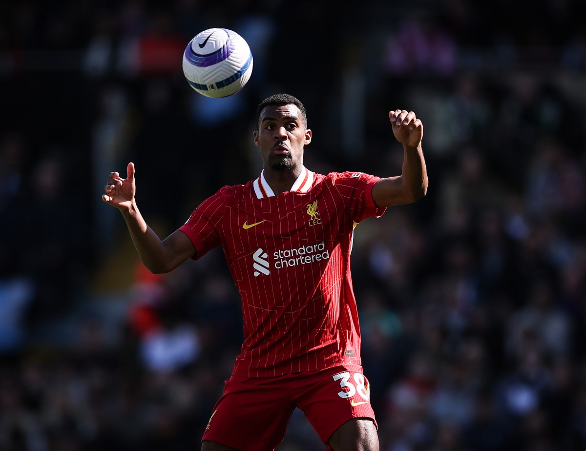 Ryan Gravenberch in action for Liverpool
