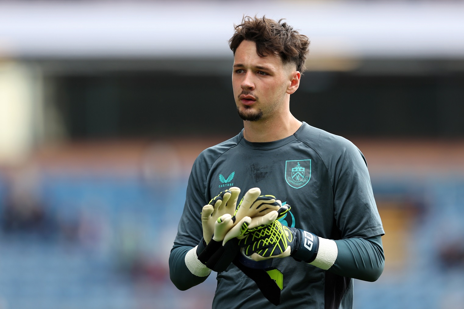 James Trafford in action for Burnley