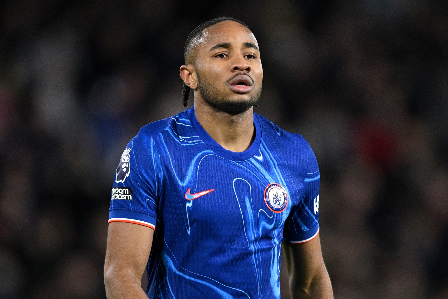 Christopher Nkunku in action for Chelsea