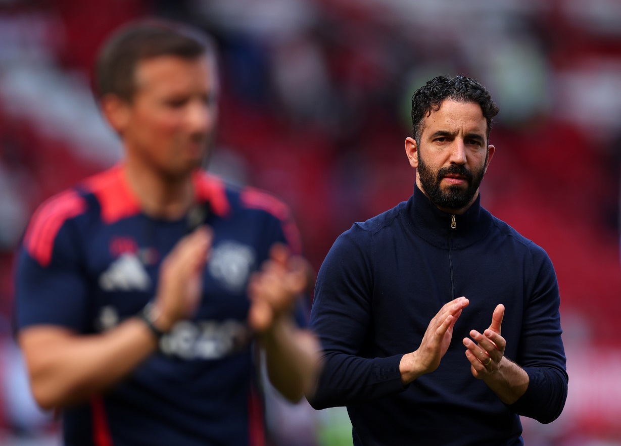 Man United manager Ruben Amorim