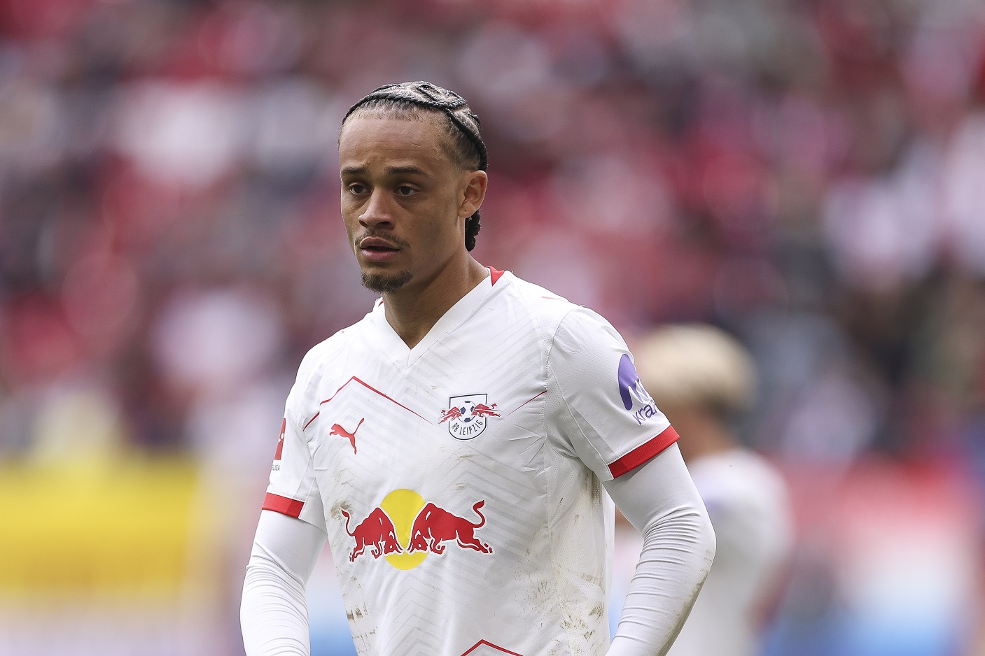 Xavi Simons in action for RB Leipzig