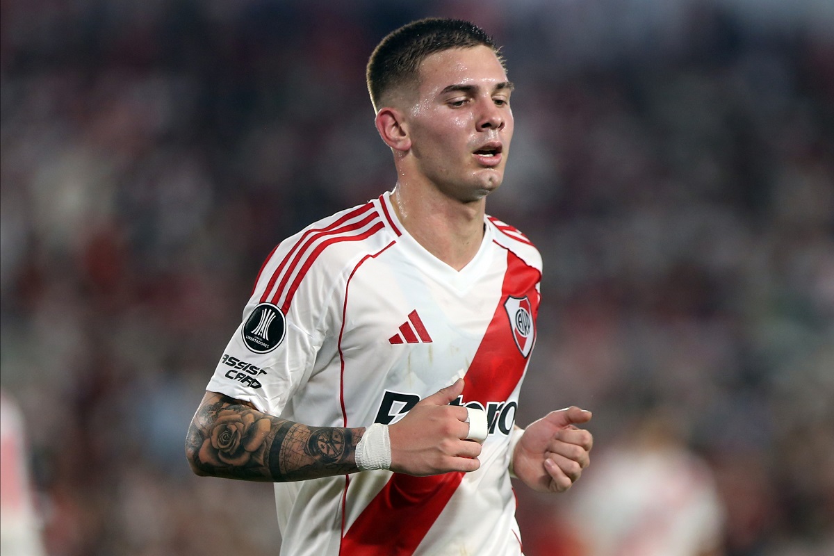 River Plate attacking midfielder Frank Mastantuono