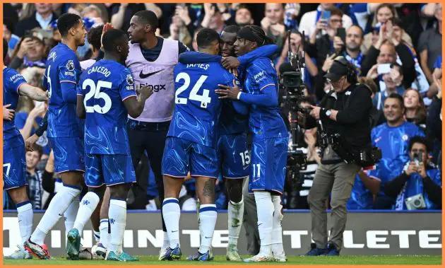 Chelsea players