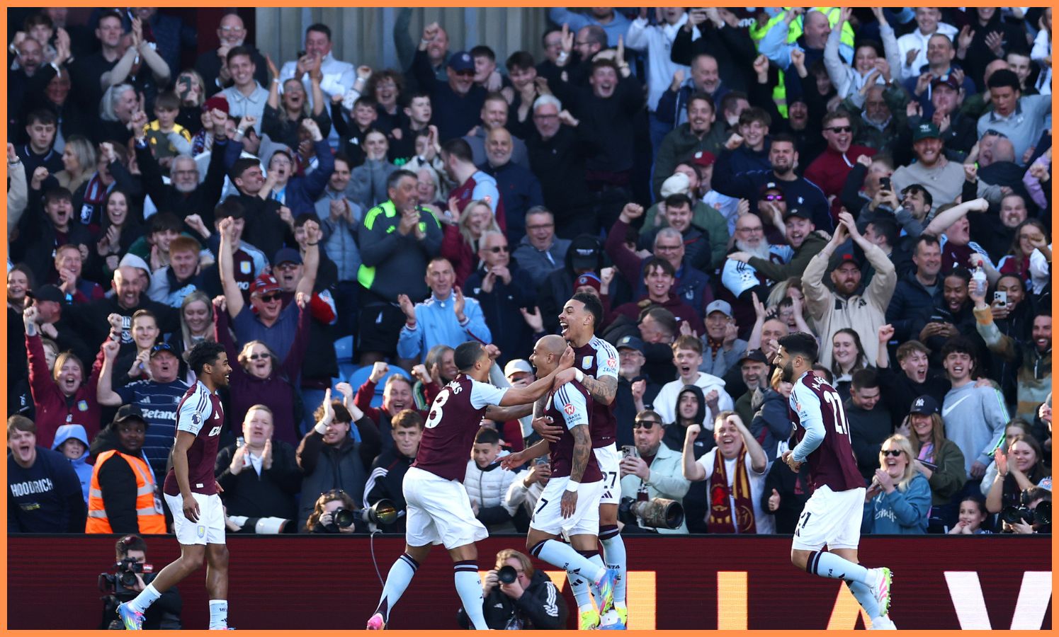 Aston Villa players