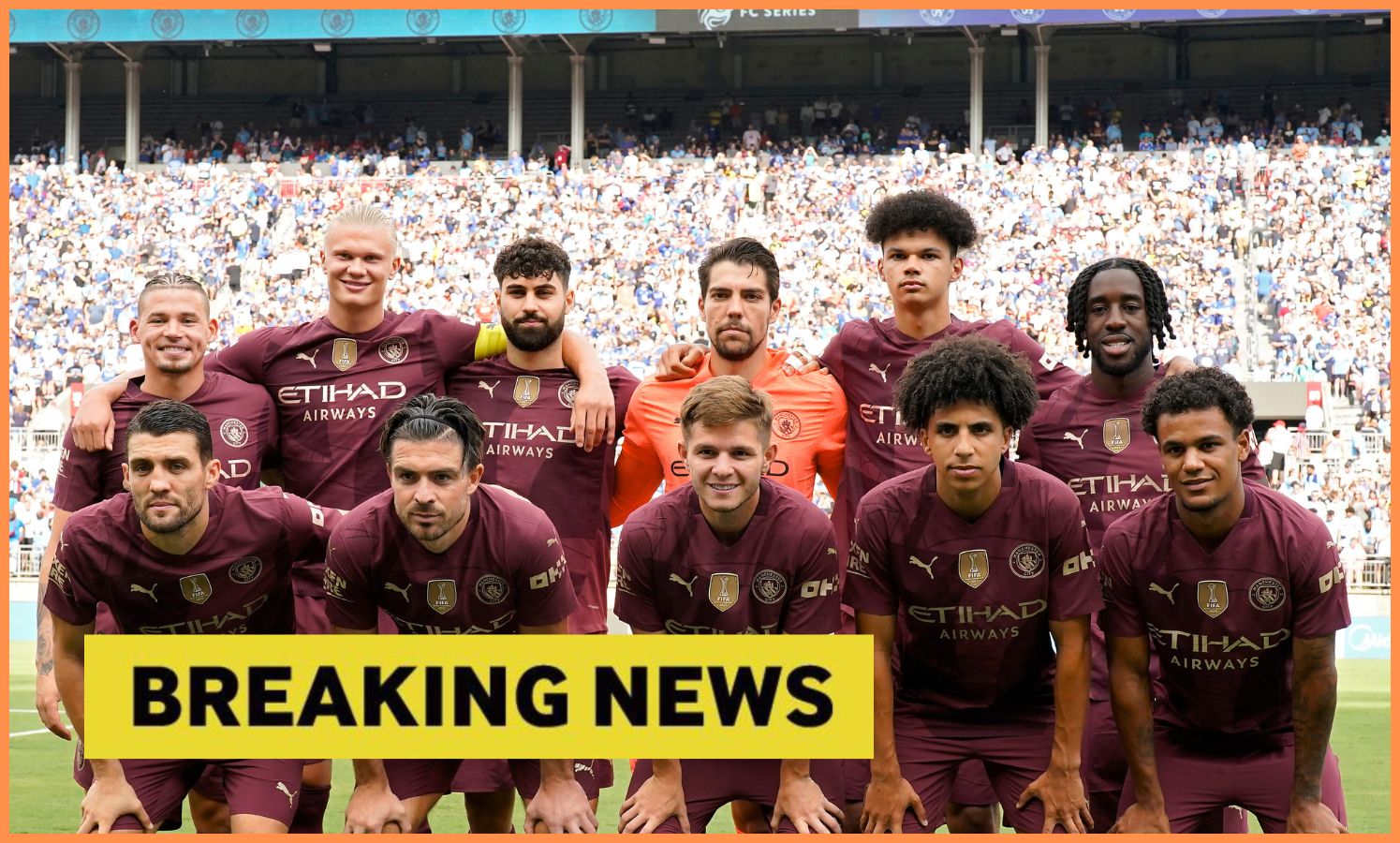 Man City players