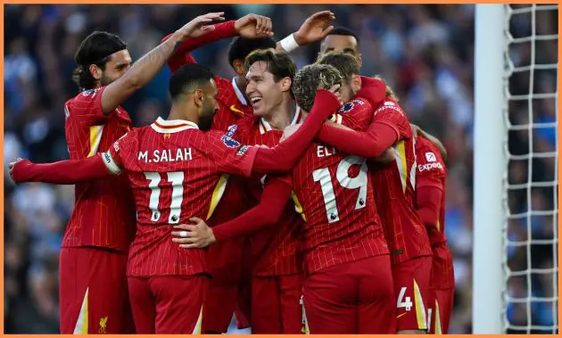 Liverpool players