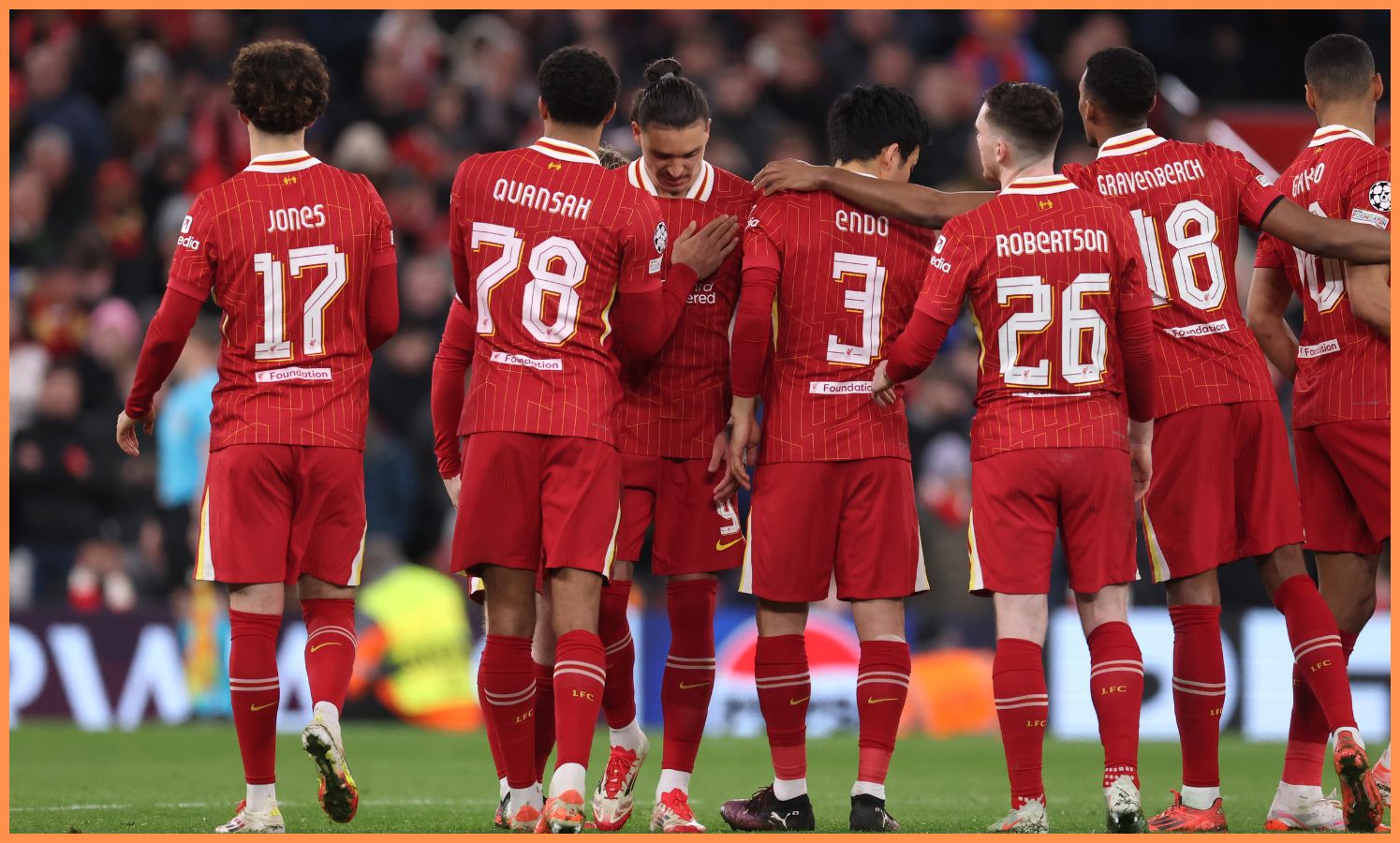 Liverpool players