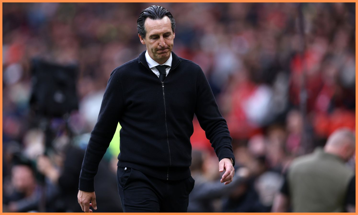 Aston Villa manager Unai Emery