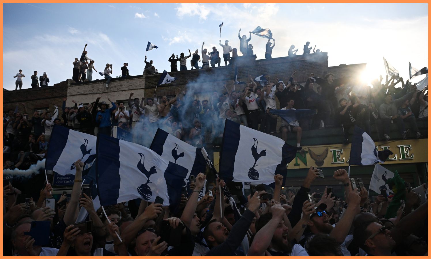 Tottenham flags
