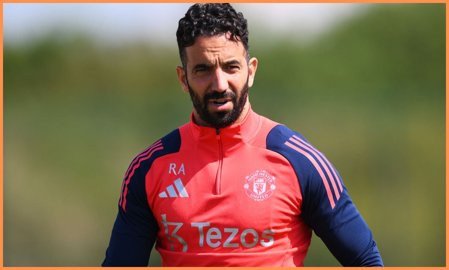 Man United manager Ruben Amorim