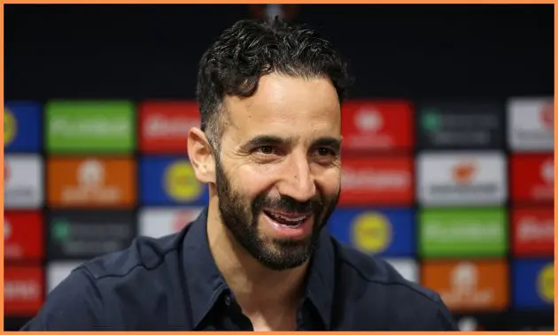 Man United manager Ruben Amorim