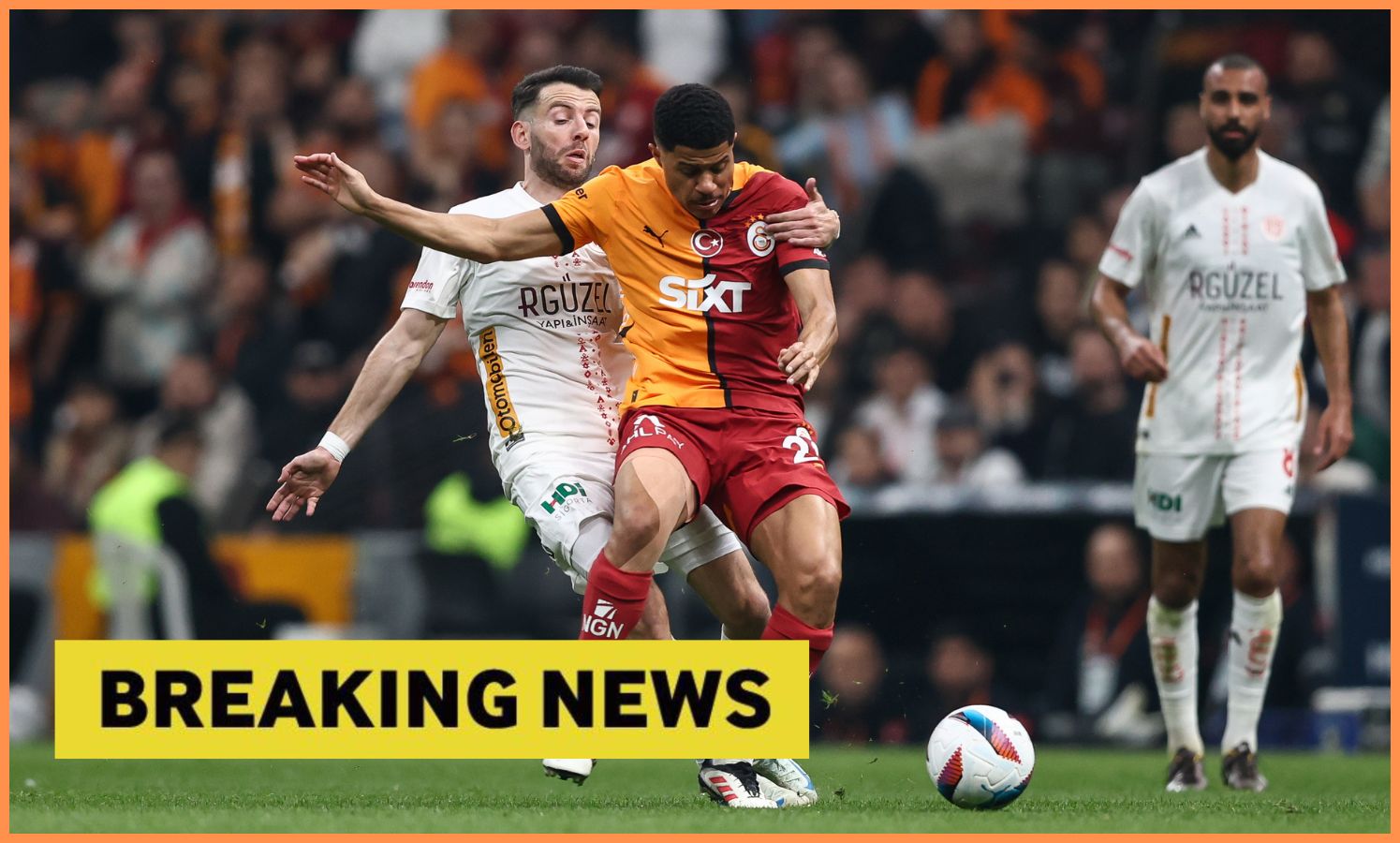 Gabriel Sara in action for Galatasaray