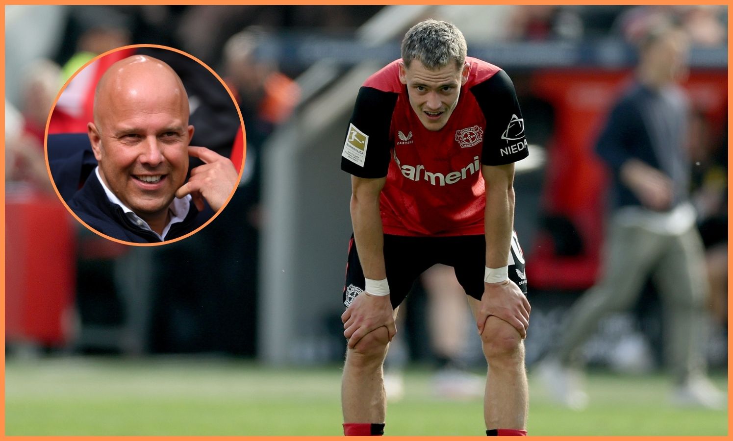 Florian Wirtz and Arne Slot