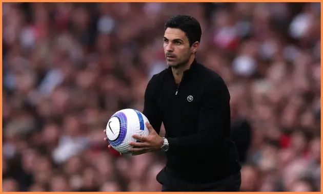 Arsenal manager Mikel Arteta