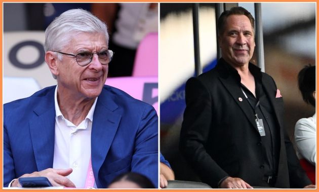 Arsene Wenger and David Seaman