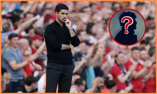 Arsenal manager Mikel Arteta during the 2-2 draw with Liverpool at Anfield