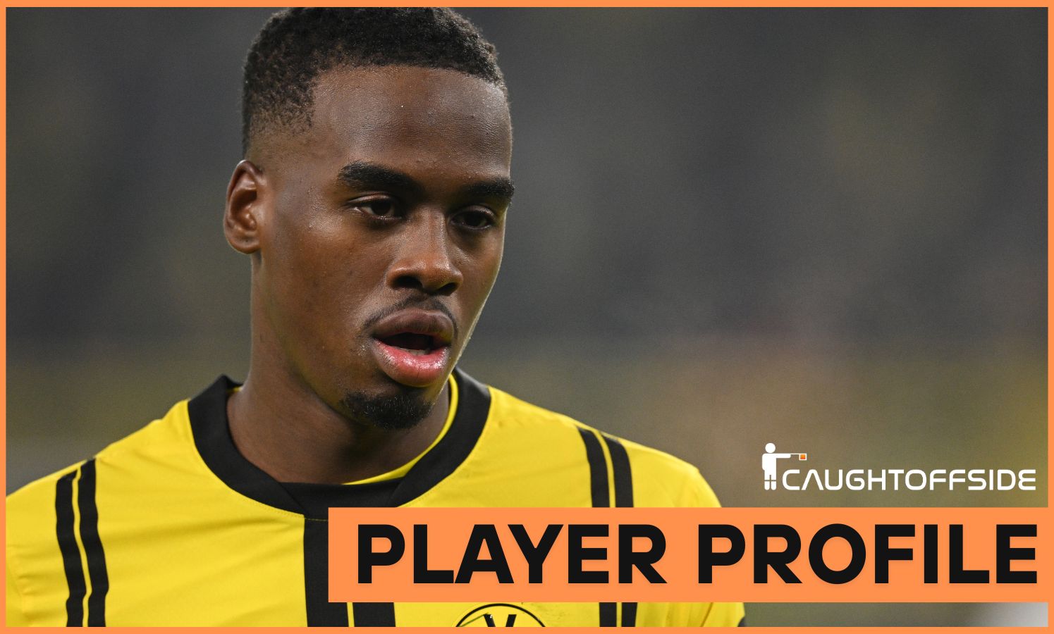 Jamie Gittens of Borussia Dortmund