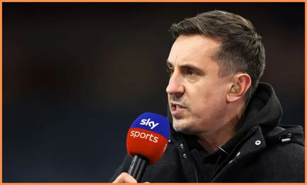 Gary Neville on Sky Sports