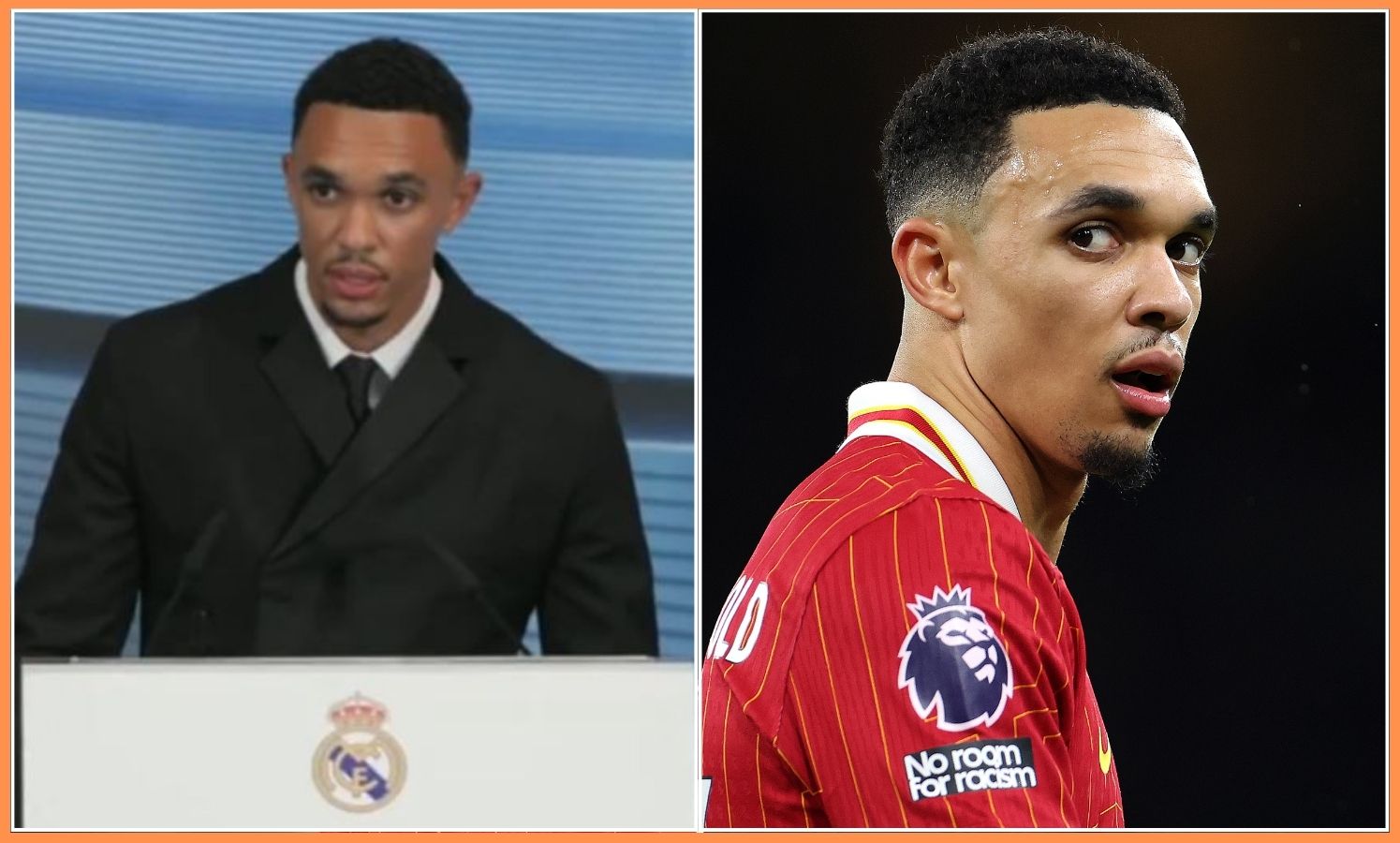 Trent Alexander-Arnold speaks fluent Spanish at his Real Madrid unveiling (Picture via Sky Sports/Getty Images)