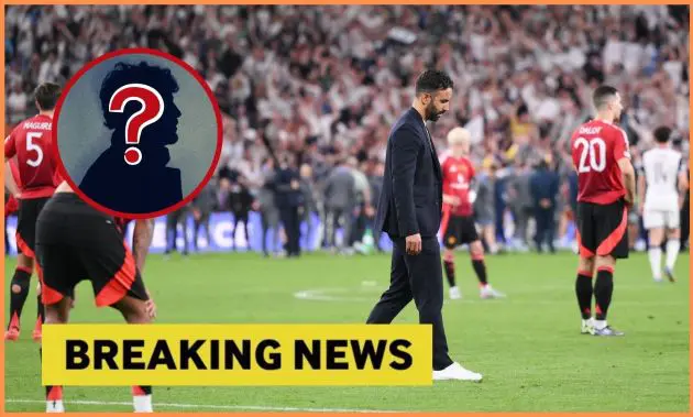 Man United manager Ruben Amorim