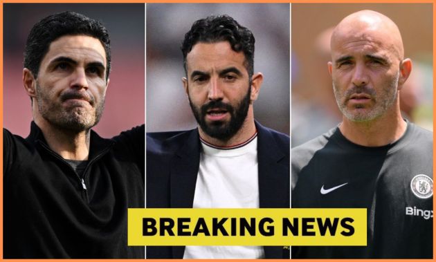 Mikel Arteta, Ruben Amorim, and Enzo Maresca