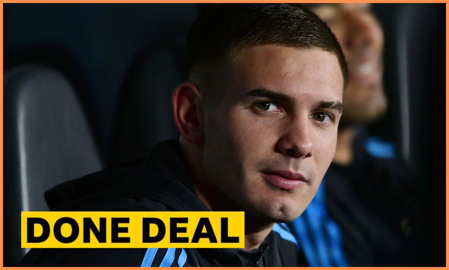 Franco Mastantuono on the Argentina bench