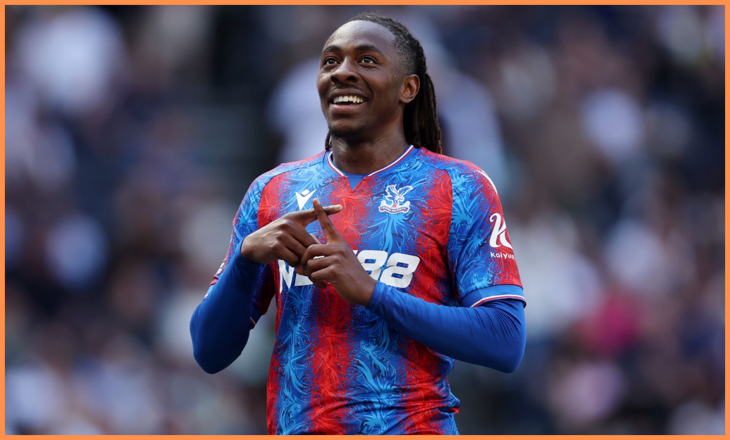 Crystal Palace midfielder Eberechi Eze