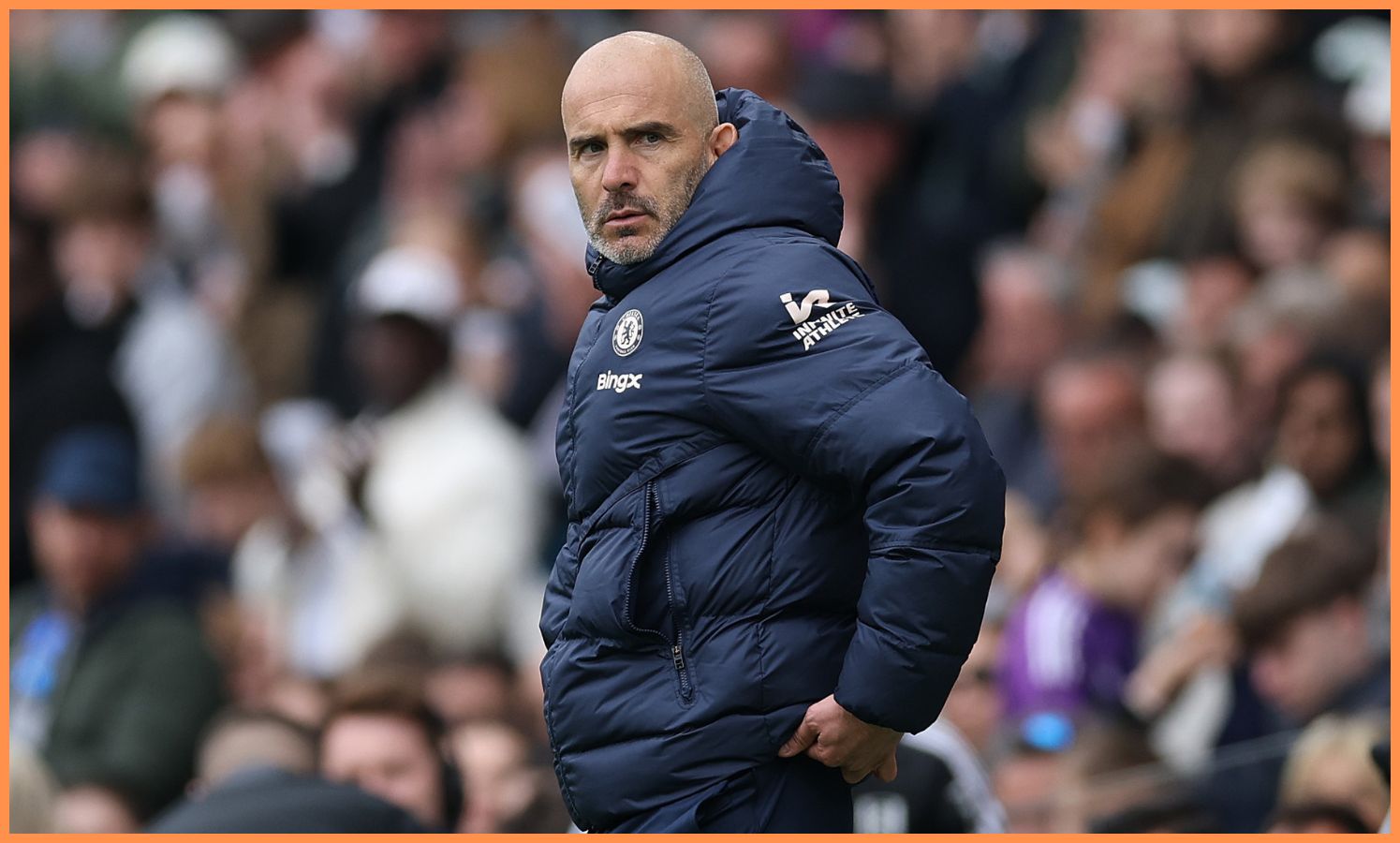 Chelsea manager Enzo Maresca