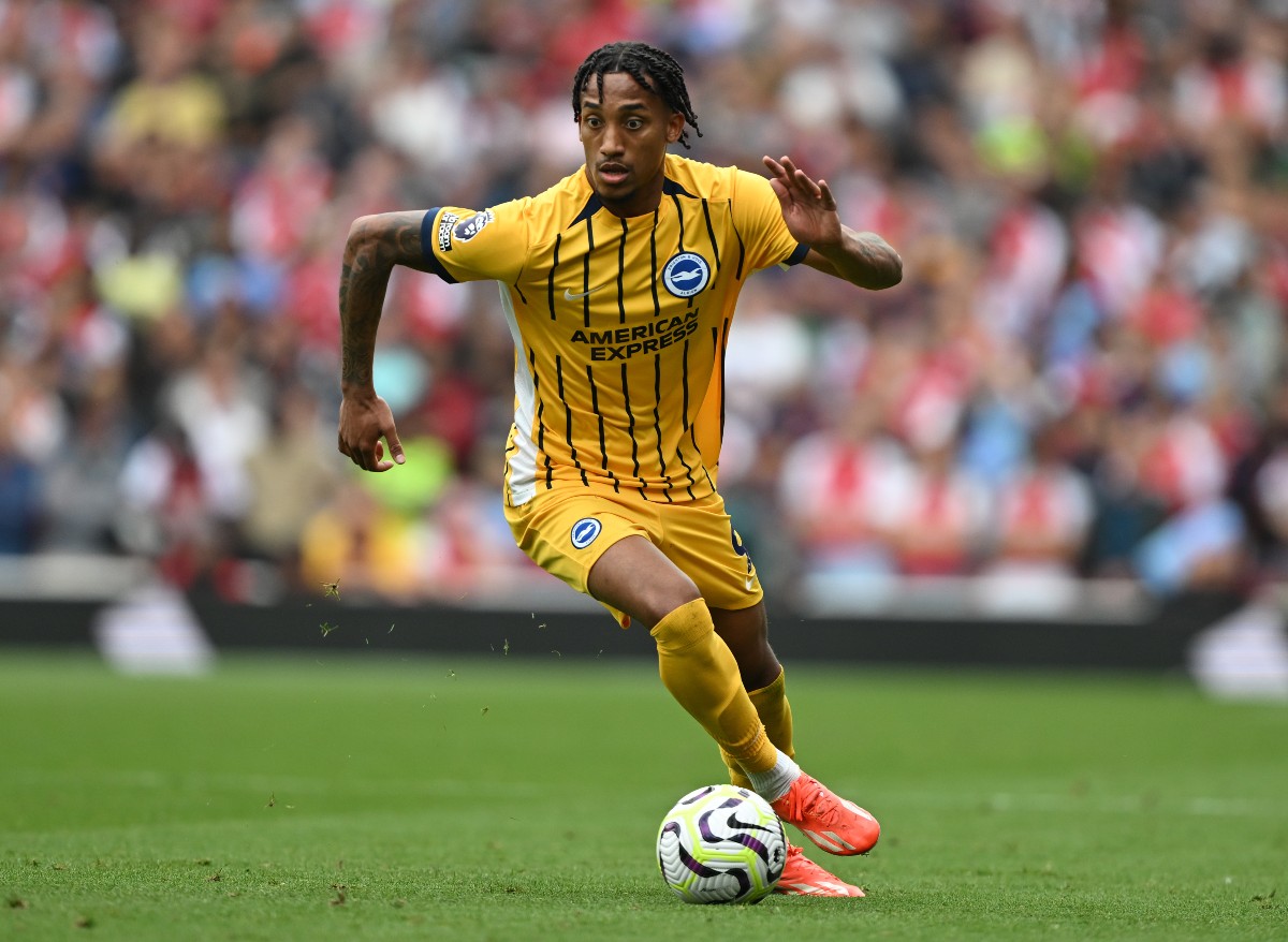 Joao Pedro in action for Brighton