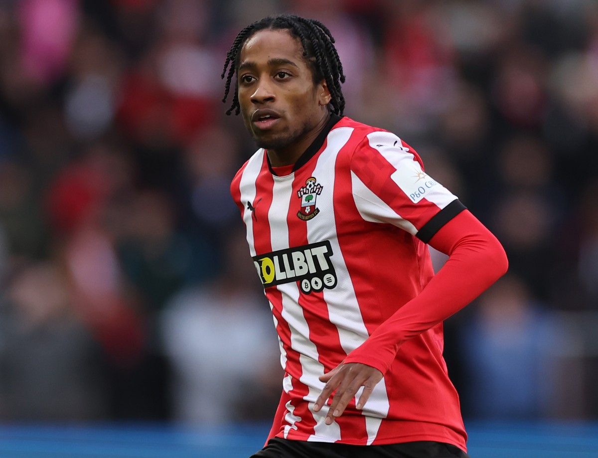 Kyle Walker-Peters in action for Southampton