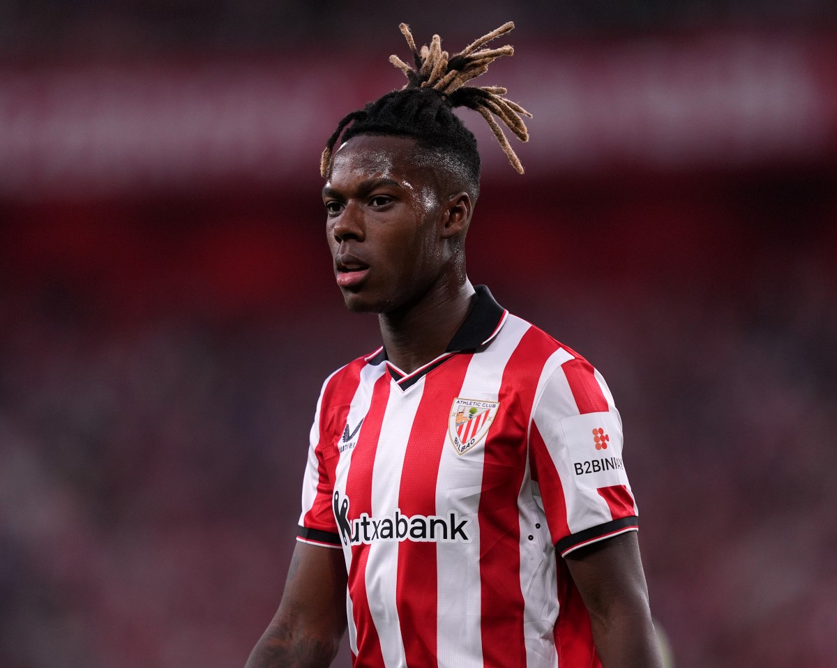 Nico Williams in action for Athletic Bilbao