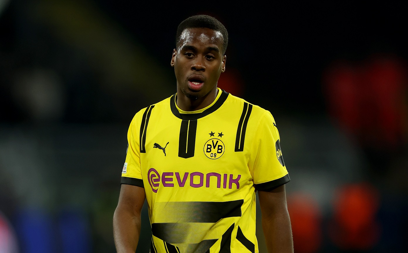 Jamie Gittens of Borussia Dortmund