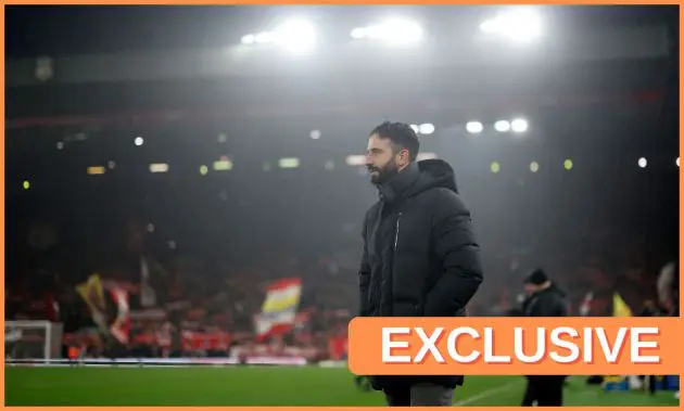 Man United manager Ruben Amorim
