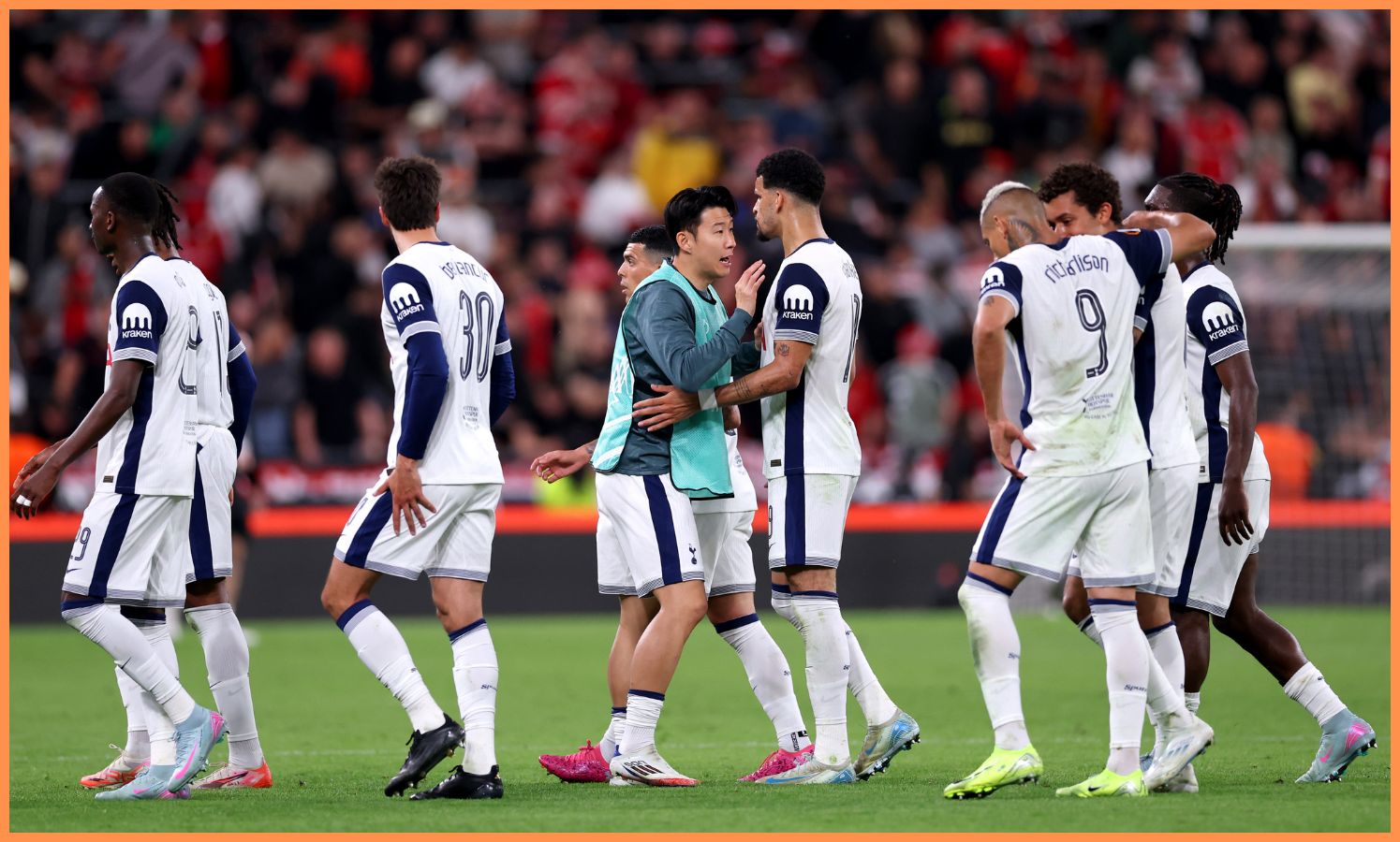Tottenham players