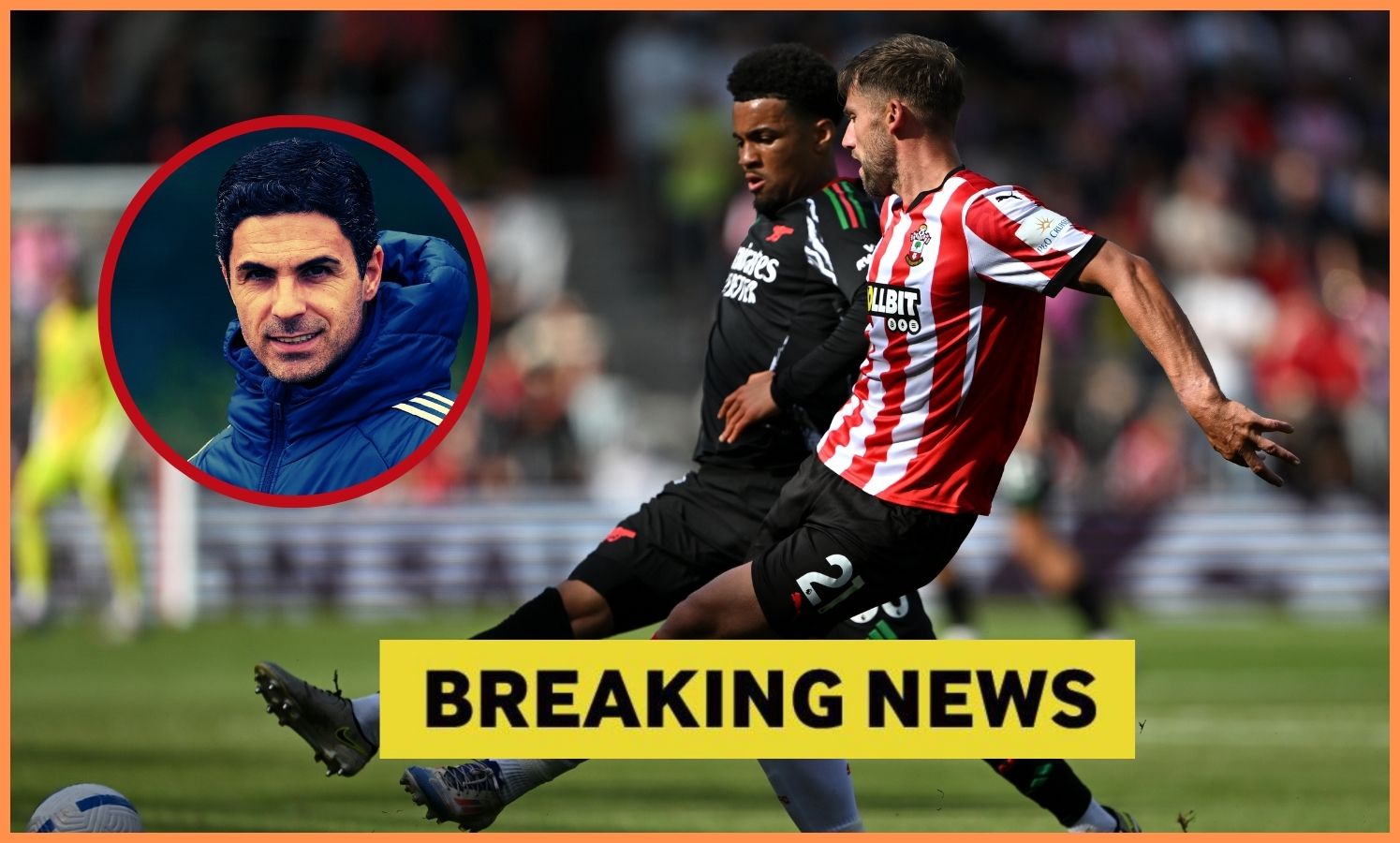Ethan Nwaneri and Mikel Arteta