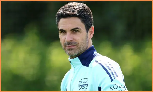 Arsenal manager Mikel Arteta