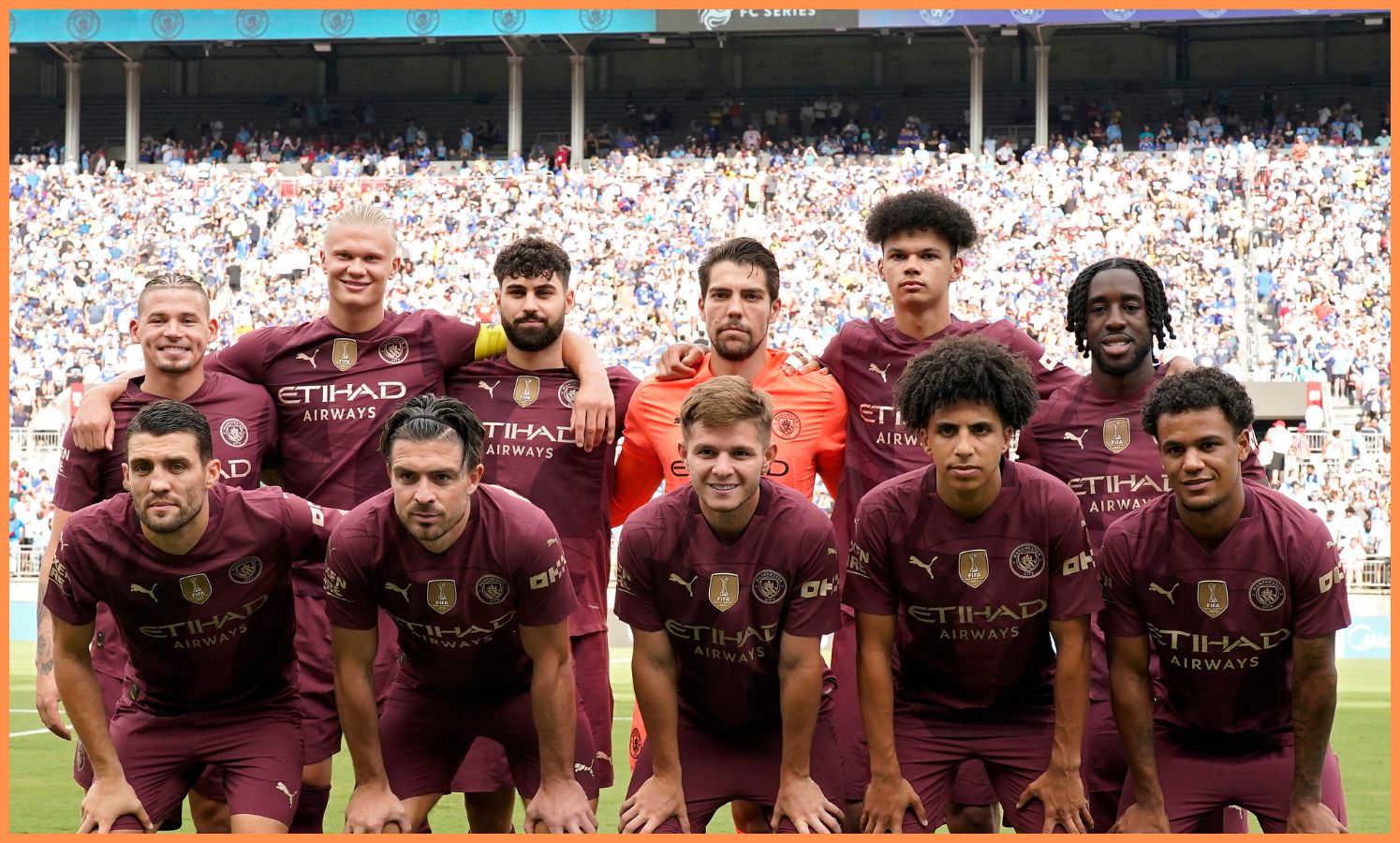 Man City players