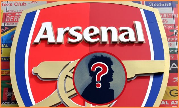 Arsenal logo at the Emirates Stadium