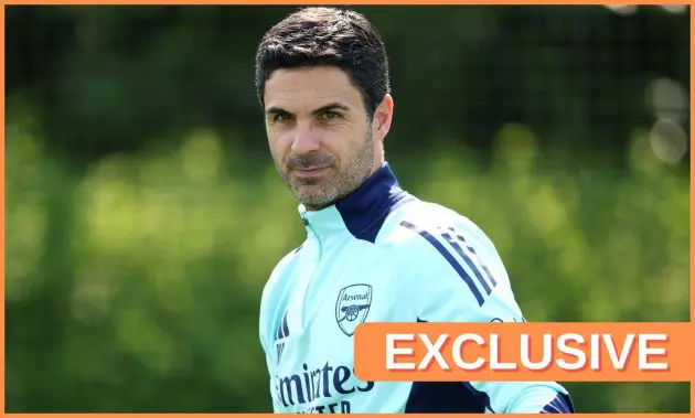 Arsenal manager Mikel Arteta