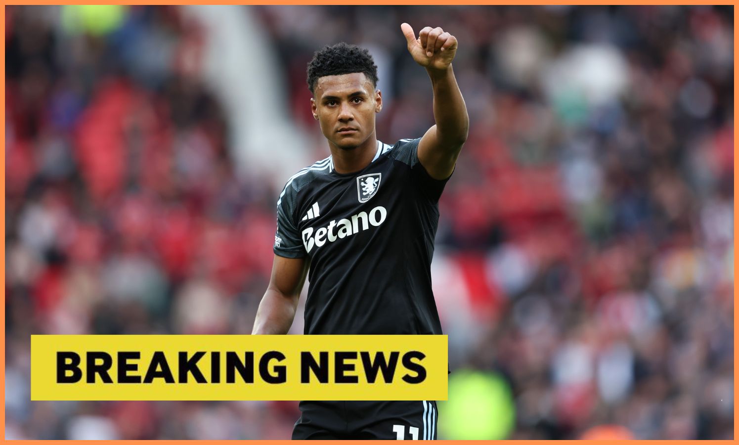 Aston Villa striker Ollie Watkins