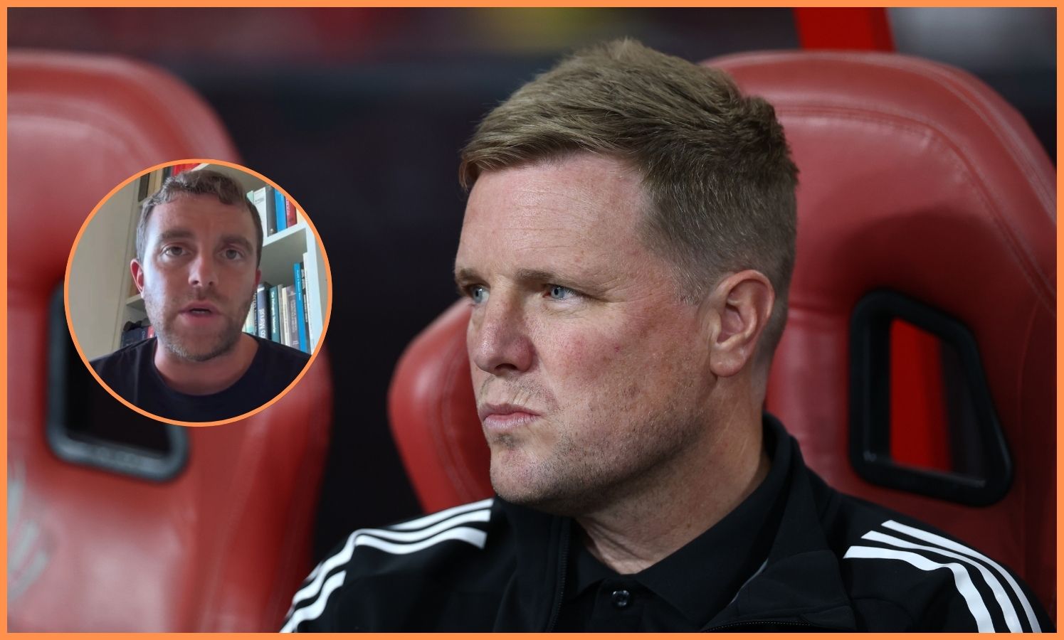 Eddie Howe and Fabrizio Romano