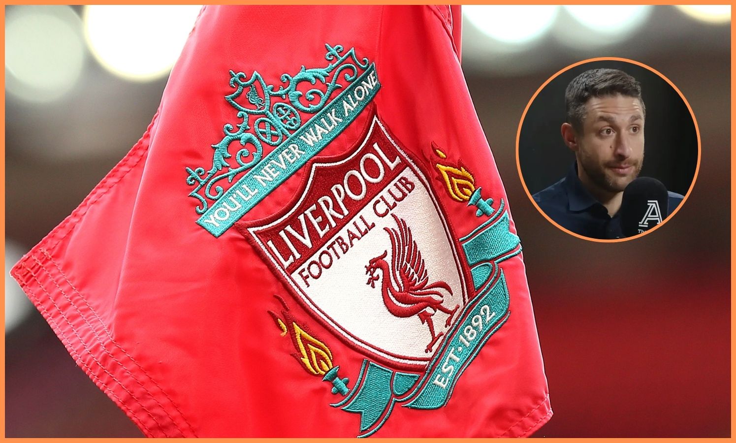 Liverpool FC logo and David Ornstein