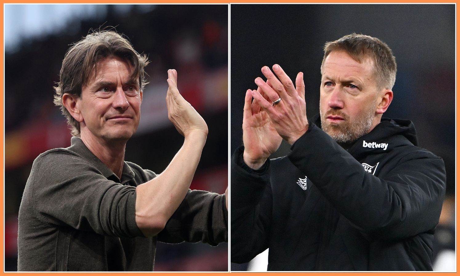 Thomas Frank and Graham Potter