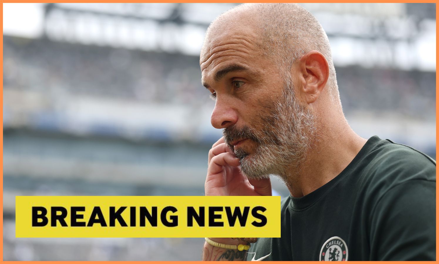 Chelsea manager Enzo Maresca