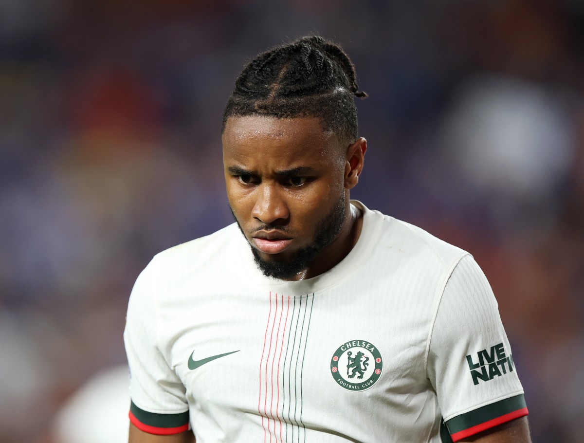 Christopher Nkunku in action for Chelsea at the Club World Cup