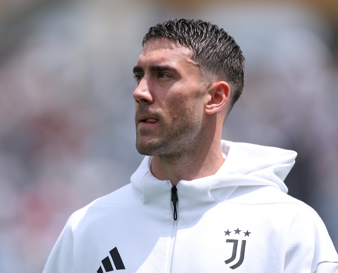 Dusan Vlahovic of Juventus at the Club World Cup