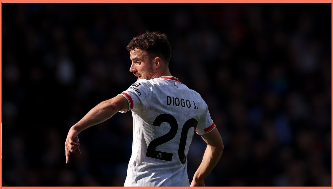 Diogo Jota was thanked for his words of support to a young Liverpool fan who'd been struggling in life