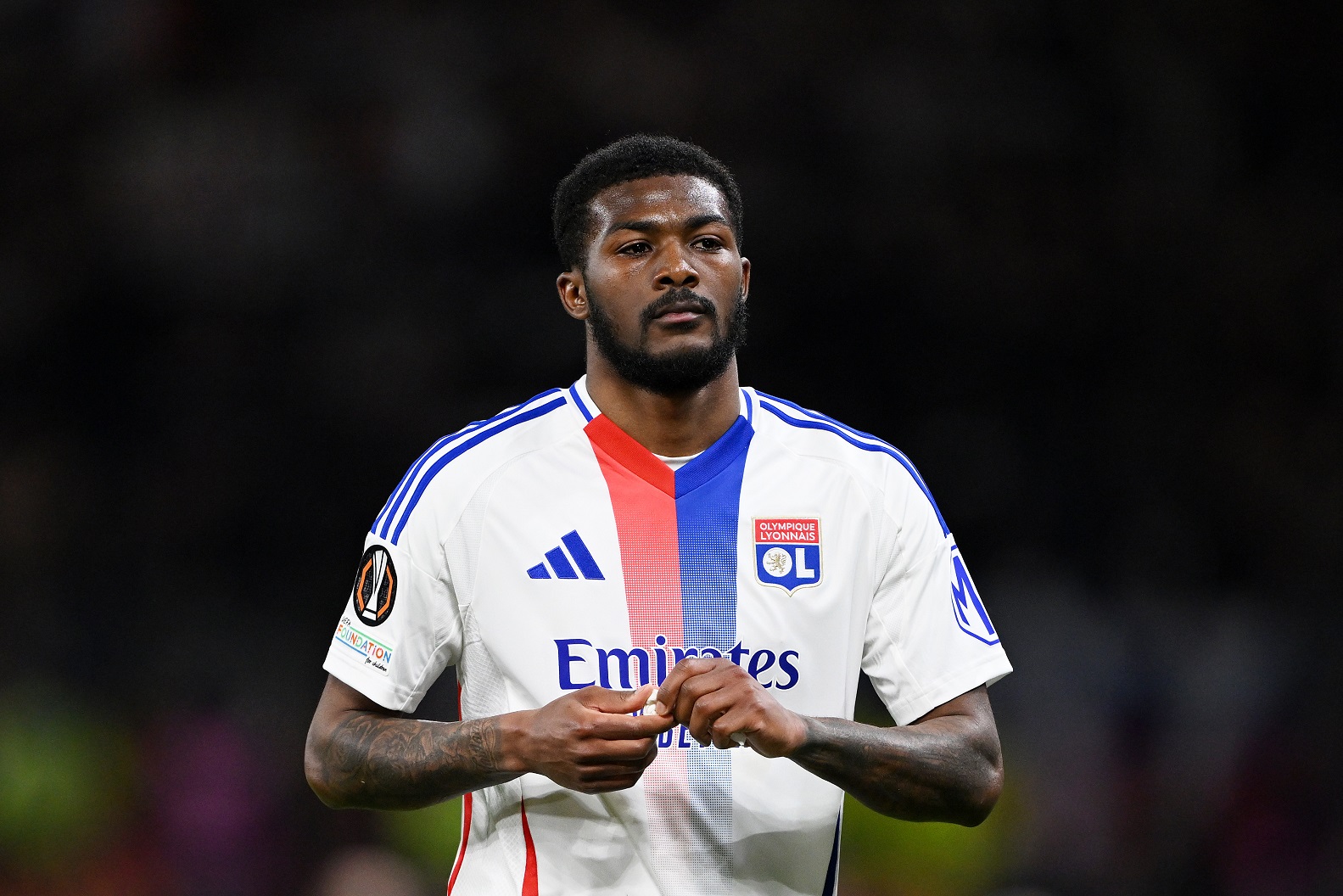 Ainsley Maitland-Niles of Olympique Lyonnais