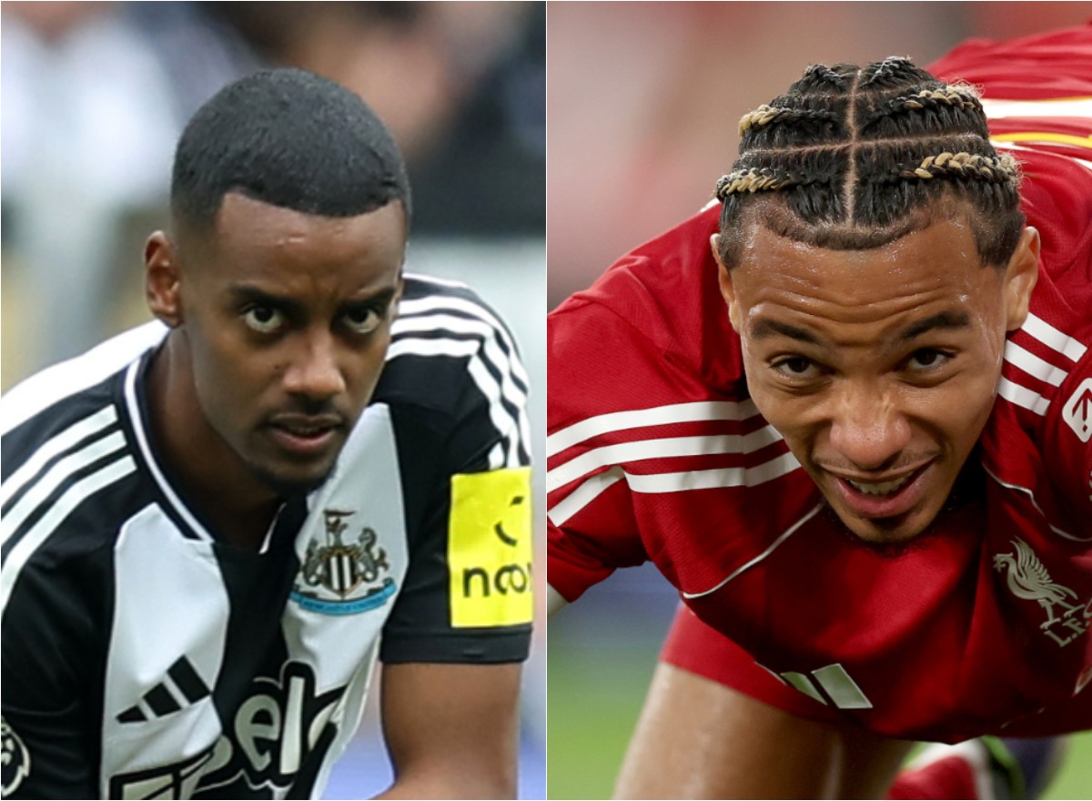 Alexander Isak and Hugo Ekitike