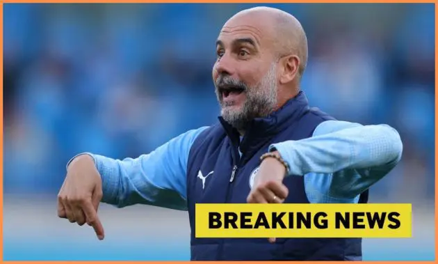 Man City breaking news